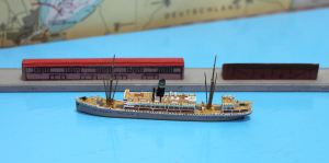 Passagierfrachter "Professor Woermann" braune Decks defekt  (1 St.) D 1912  Mercator M 412